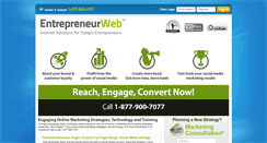 Desktop Screenshot of entrepreneurweb.com